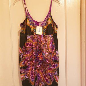 New w/tags ECI New York Boho Style Slip Dress Size L